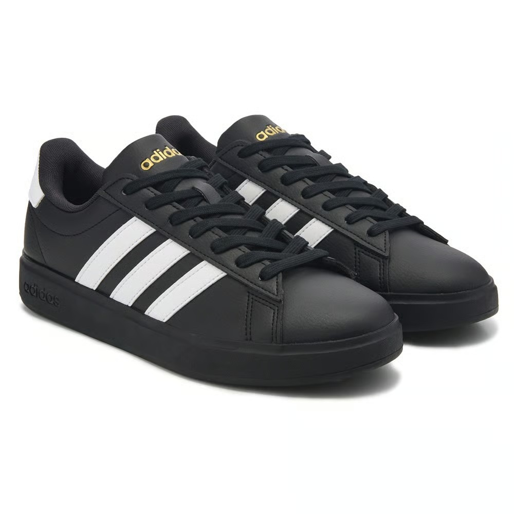 adidas men GRAND COURT 2.0 SHOES Mens size 11.5 JR0546 Black